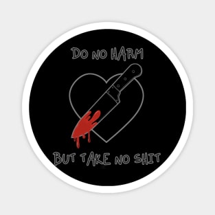 Do No Harm (Grey) Magnet